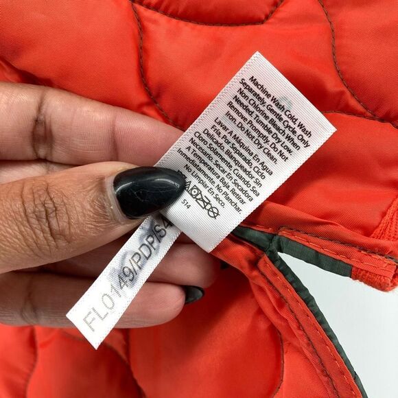 Free Assembly Girl’s Duck Green Lightweight Quilted Full Zip Jacket Medium 7/8 - Picture 12 of 15